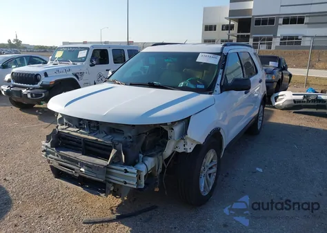 2017 Ford Explorer from USA, damaged, VIN 1FM5K7B83HGB20837